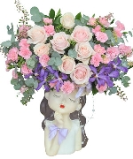 Bình hoa tươi 14596