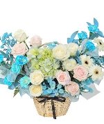 Giỏ hoa tươi 8020