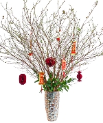 Hoa thả bình 12703