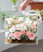 Hoa tươi màu hồng 11598