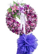 Hoa tươi màu tím 8388