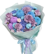 Hoa tươi màu xanh 10676