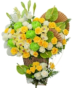 Hoa tươi màu xanh 14691