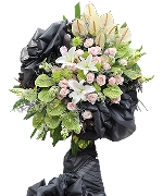 Hoa tươi màu xanh 5239